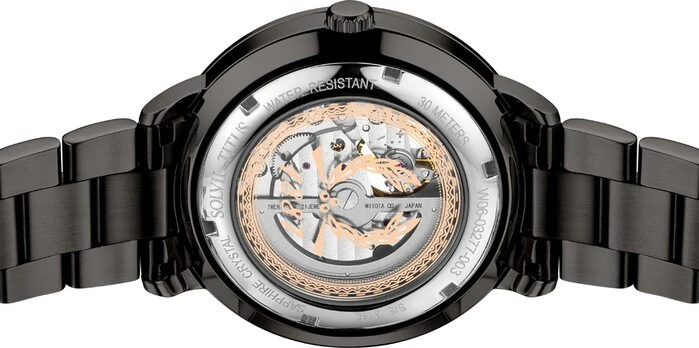 SOLVIL ET TITUS ENLIGHT W06-03277-003 3 HANDS AUTOMATIC MEN WATCH - Image 3