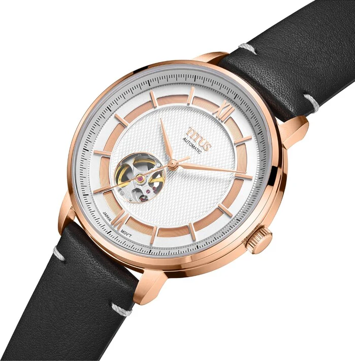 SOLVIL ET TITUS ENLIGHT W06-03277-006 3 HANDS AUTOMATIC MEN WATCH - Image 3