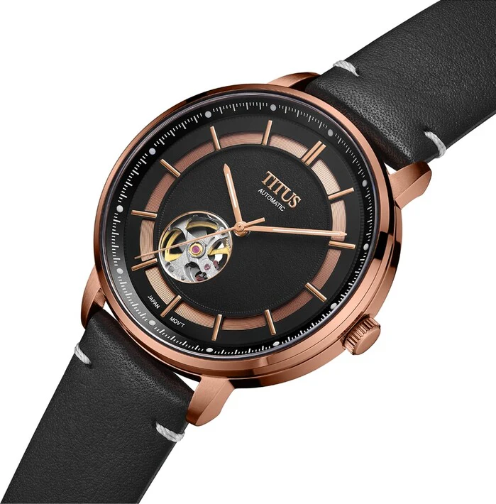 SOLVIL ET TITUS ENLIGHT W06-03277-007 3 HANDS AUTOMATIC MEN WATCH - Image 2