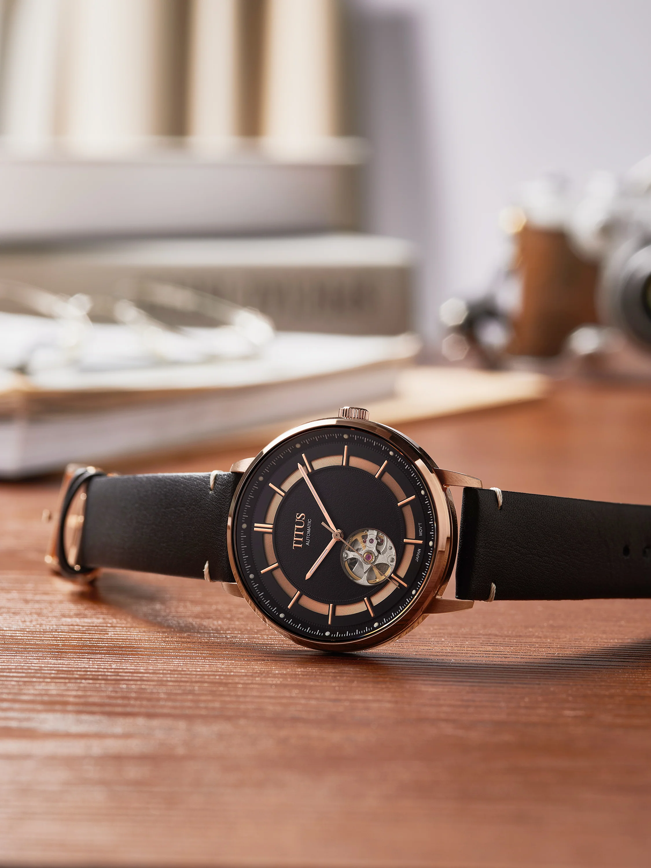 SOLVIL ET TITUS ENLIGHT W06-03277-007 3 HANDS AUTOMATIC MEN WATCH - Image 8