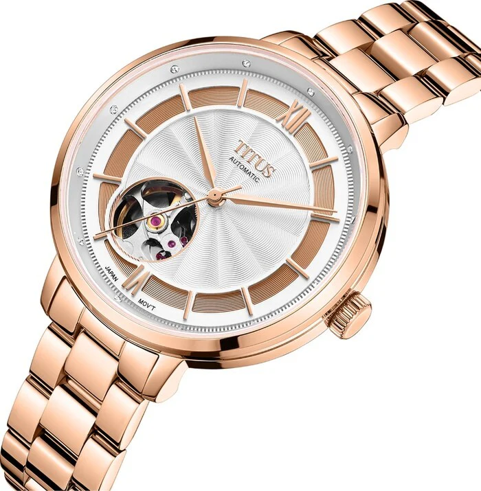 SOLVIL ET TITUS ENLIGHT W06-03278-003 3 HANDS AUTOMATIC WOMEN WATCH - Image 2