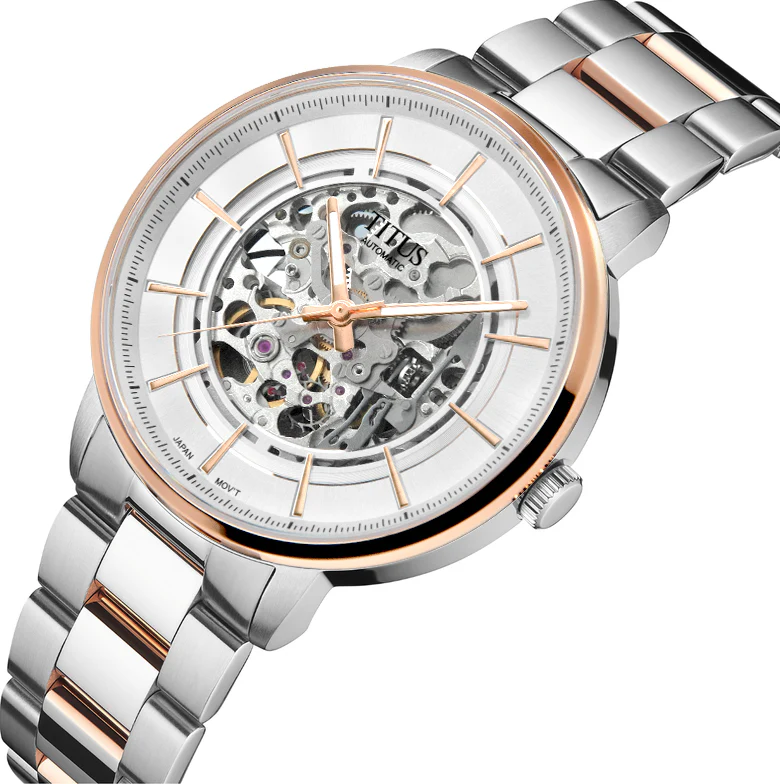 SOLVIL ET TITUS ENLIGHT W06-03305-002 3 HANDS AUTOMATIC MEN WATCH - Image 2