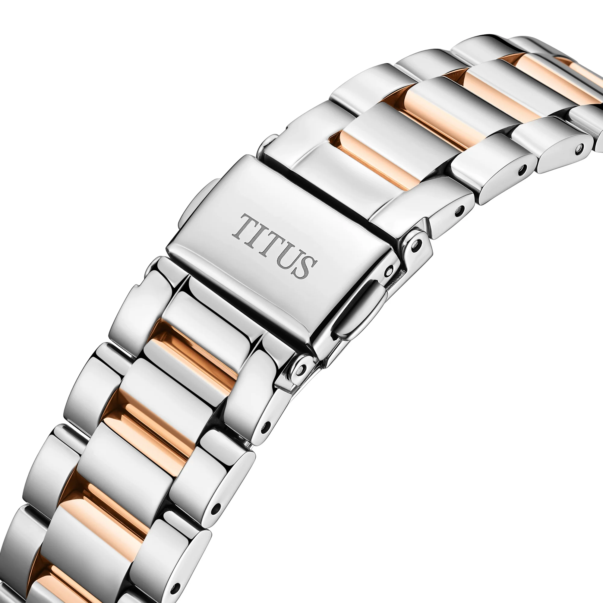 SOLVIL ET TITUS ENLIGHT W06-03306-002 3 HANDS AUTOMATIC WOMEN WATCH - Image 4