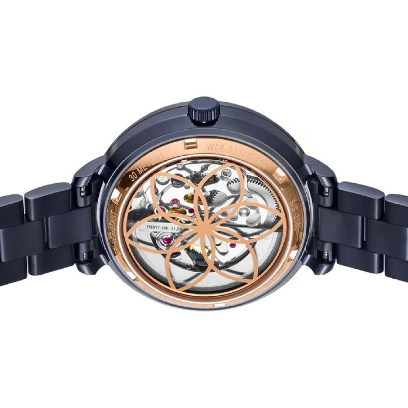 SOLVIL ET TITUS ENLIGHT W06-03306-004 3 HANDS AUTOMATIC WOMEN WATCH - Image 3