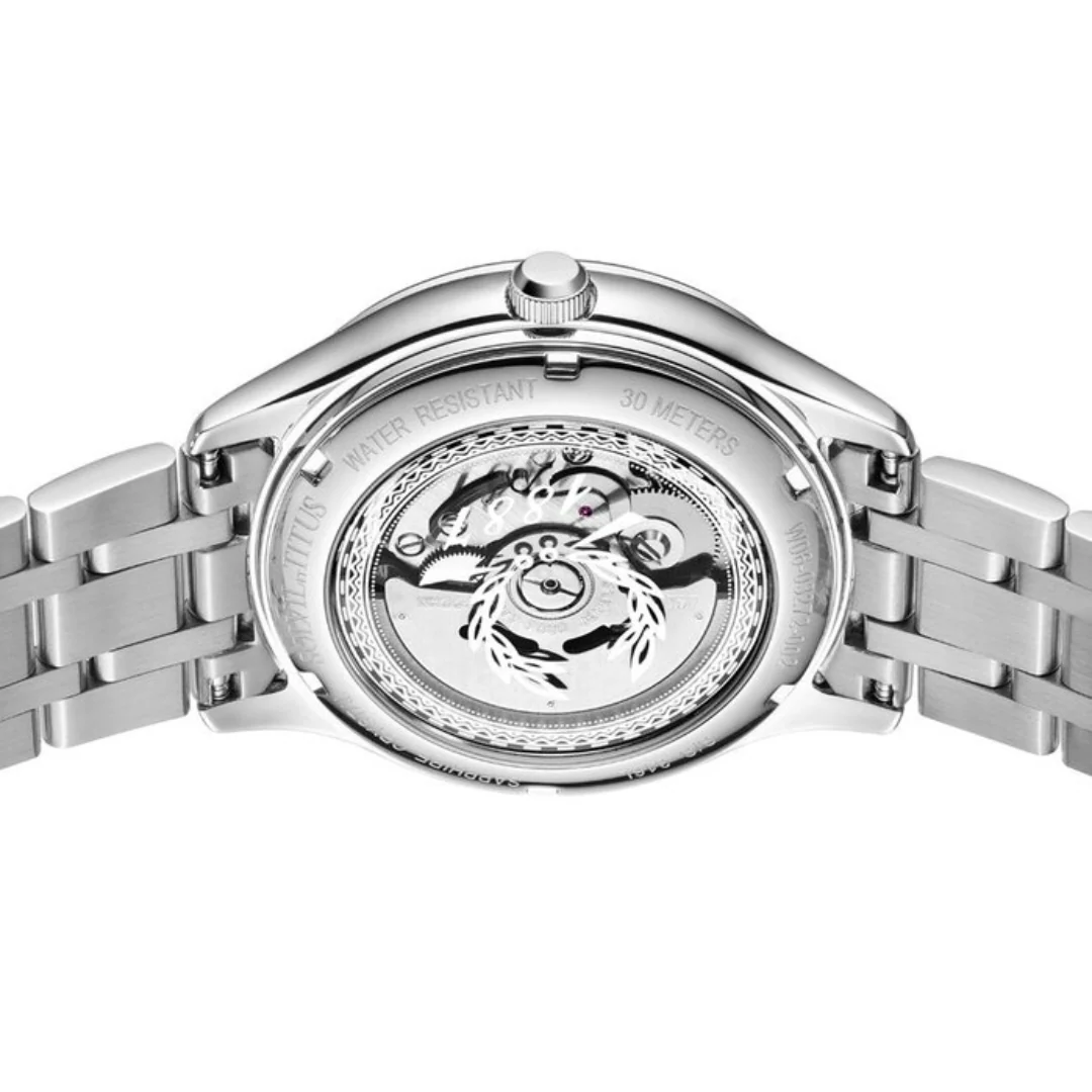 SOLVIL ET TITUS EXQUISITE W06-03272-002 3 HANDS DATE AUTOMATIC MEN WATCH - Image 3
