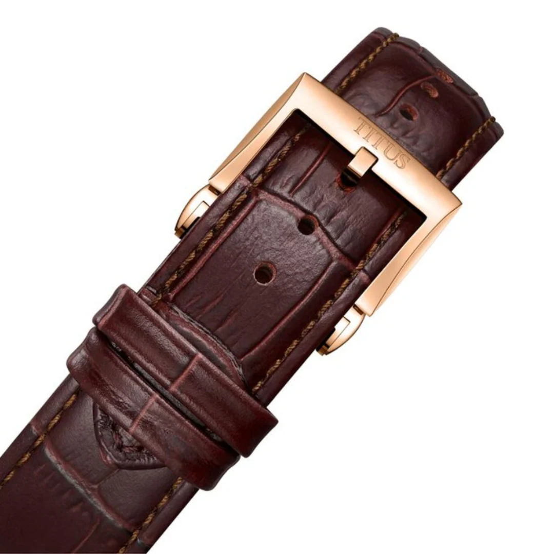 SOLVIL ET TITUS EXQUISITE W06-03273-003 3 HANDS DATE AUTOMATIC MEN WATCH - Image 4