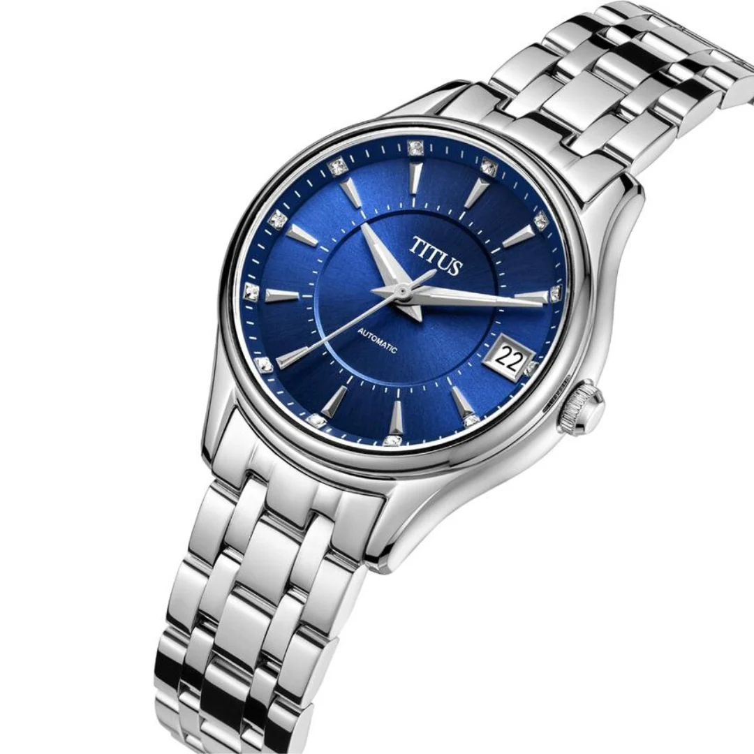 SOLVIL ET TITUS EXQUISITE W06-03274-001 3 HANDS DATE AUTOMATIC WOMEN WATCH - Image 2