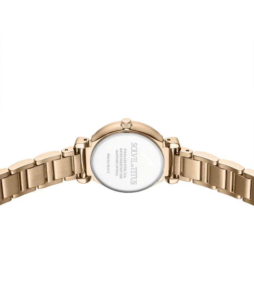 SOLVIL ET TITUS FAIR LADY W06-03139-013 3 HANDS DATE QUARTZ WOMEN WATCH - Image 3