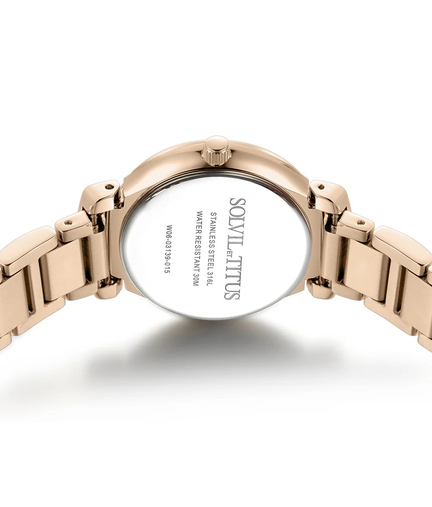 SOLVIL ET TITUS FAIR LADY W06-03139-015 3 HANDS DATE QUARTZ WOMEN WATCH - Image 3