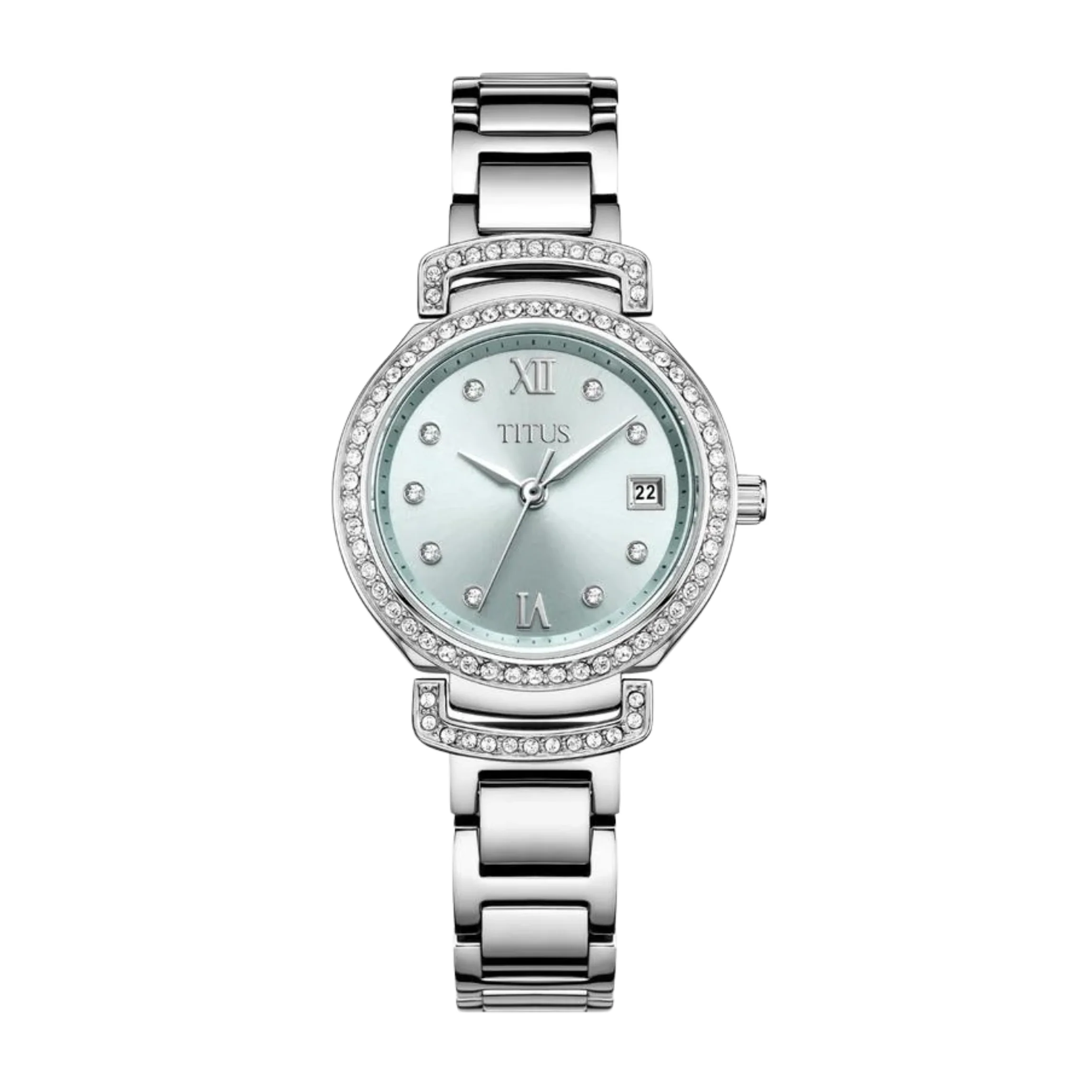 SOLVIL ET TITUS FAIR LADY W06-03139-017 3 HANDS DATE QUARTZ WOMEN WATCH