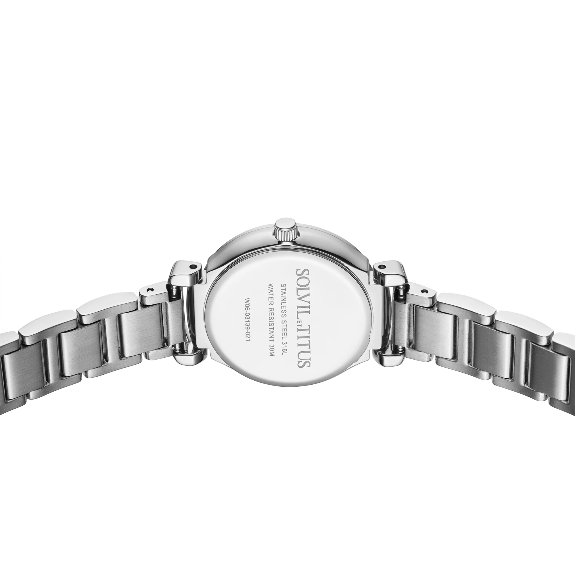 SOLVIL ET TITUS FAIR LADY W06-03139-021 3 HANDS DATE QUARTZ WOMEN WATCH - Image 3