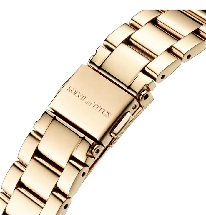 SOLVIL ET TITUS FAIR LADY W06-03150-013 3 HANDS QUARTZ WOMEN WATCH - Image 4