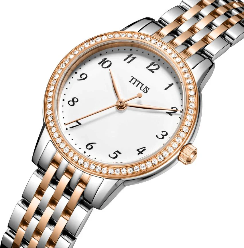 SOLVIL ET TITUS FAIR LADY W06-03374-002 3 HANDS QUARTZ WOMEN WATCH - Image 2