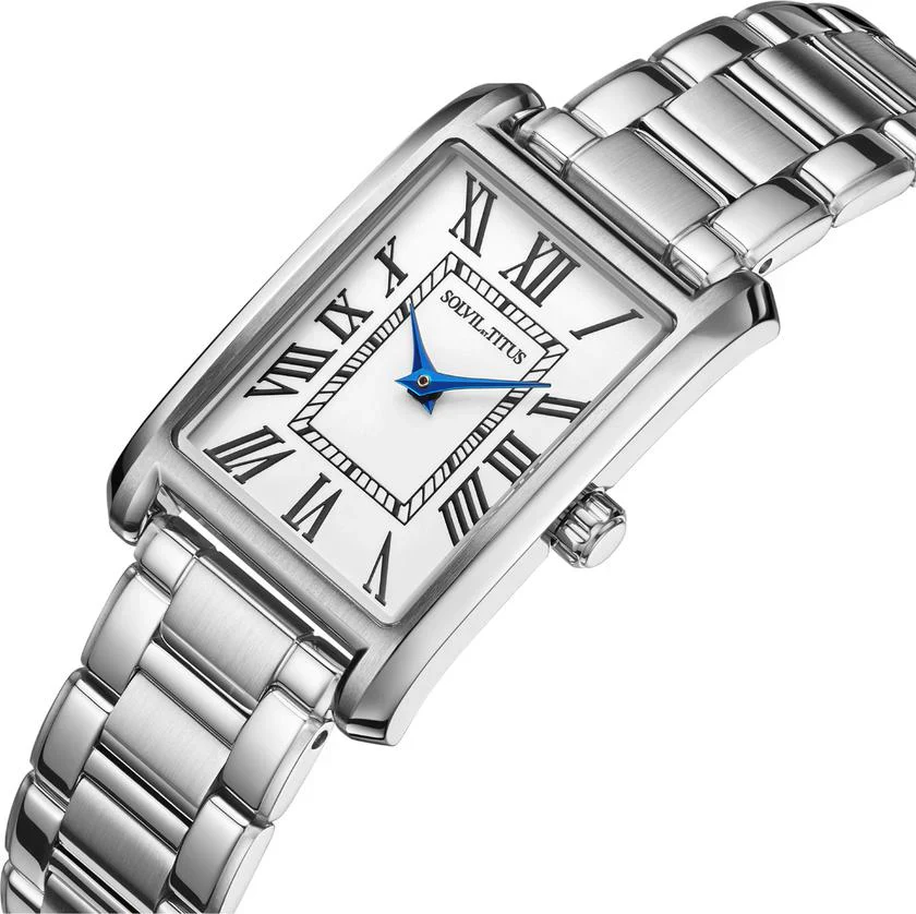 SOLVIL ET TITUS FAIR LADY W06-03399-001 2 HANDS QUARTZ WOMEN WATCH - Image 2