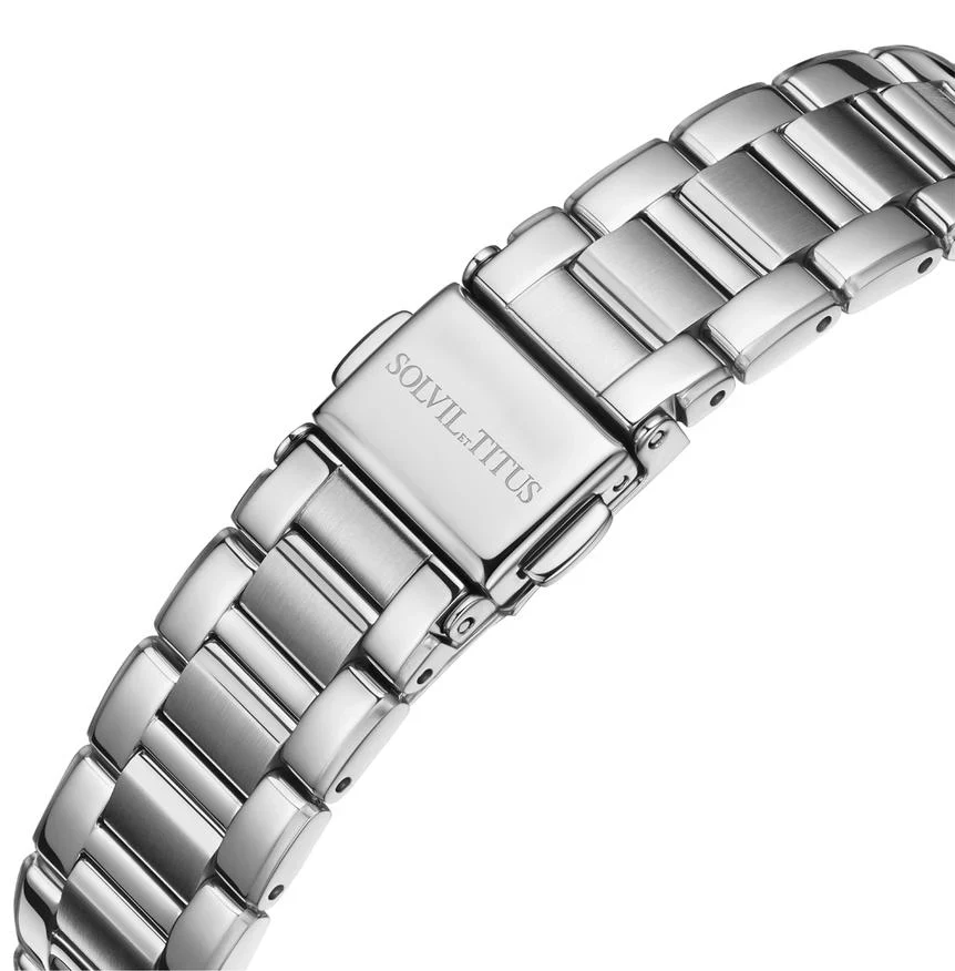 SOLVIL ET TITUS FAIR LADY W06-03399-001 2 HANDS QUARTZ WOMEN WATCH - Image 4