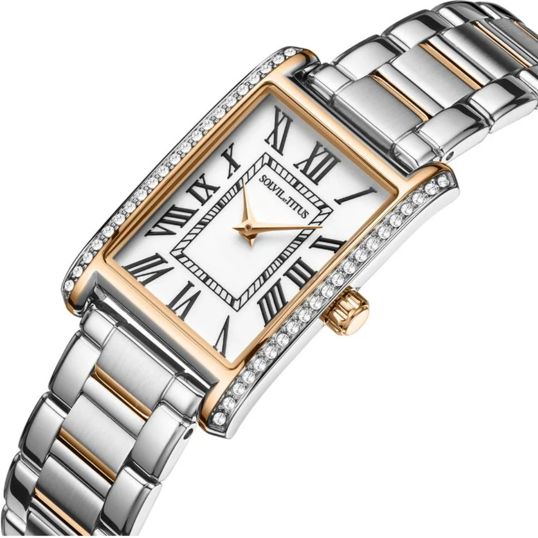 SOLVIL ET TITUS FAIR LADY W06-03400-001 2 HANDS QUARTZ WOMEN WATCH - Image 2