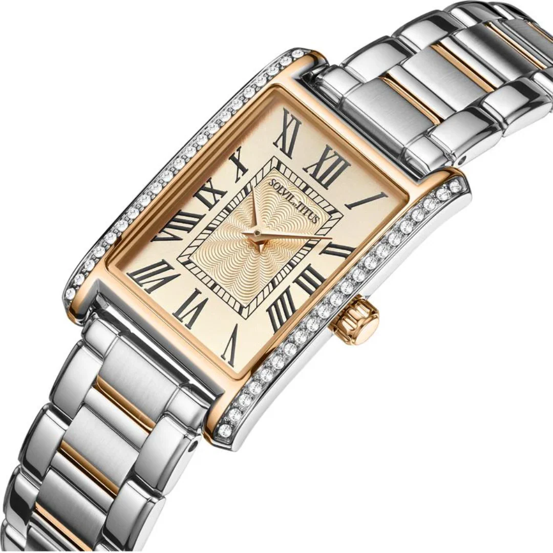 SOLVIL ET TITUS FAIR LADY W06-03400-002 2 HANDS QUARTZ WOMEN WATCH - Image 2
