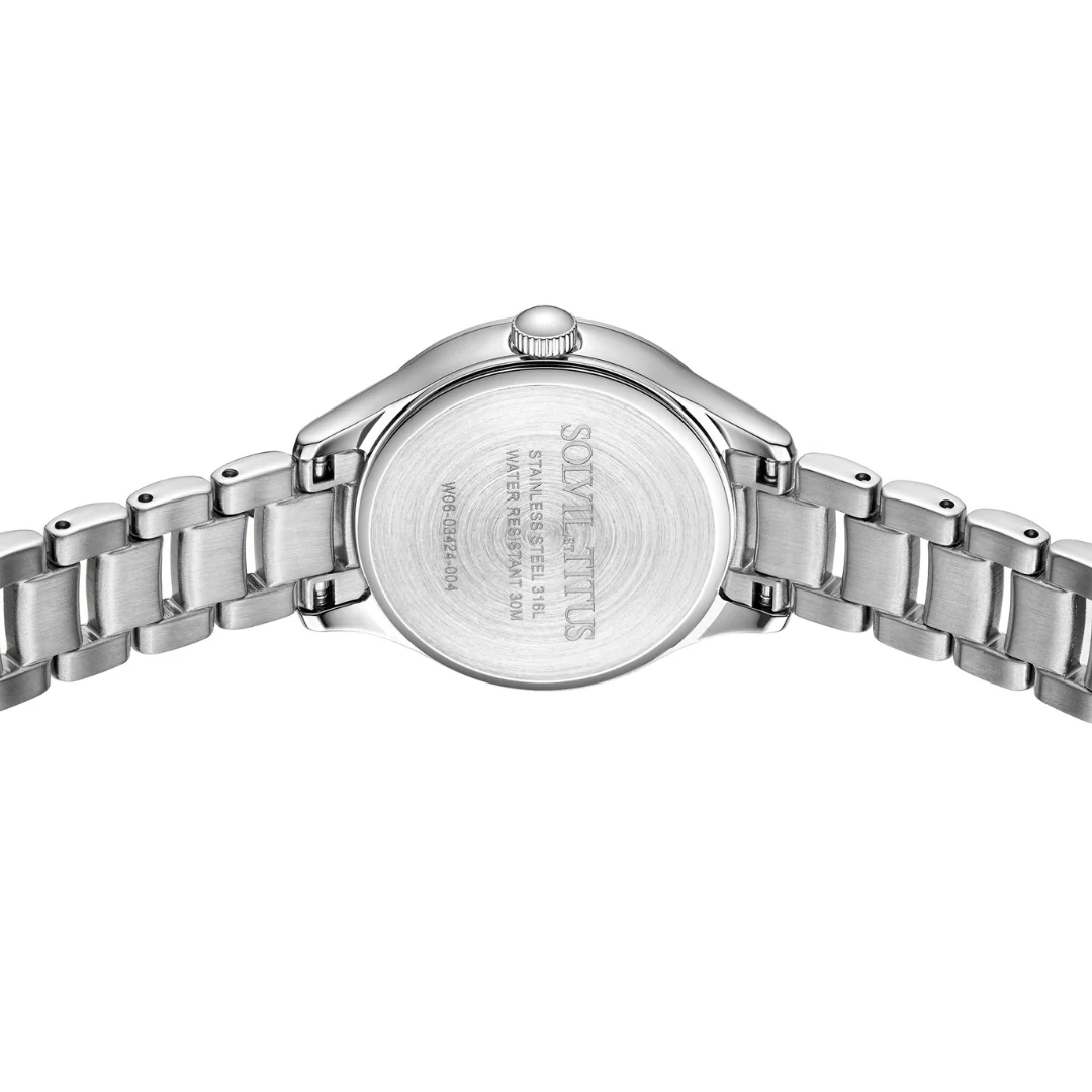 SOLVIL ET TITUS FAIR LADY W06-03424-004 3 HANDS QUARTZ WOMEN WATCH - Image 3