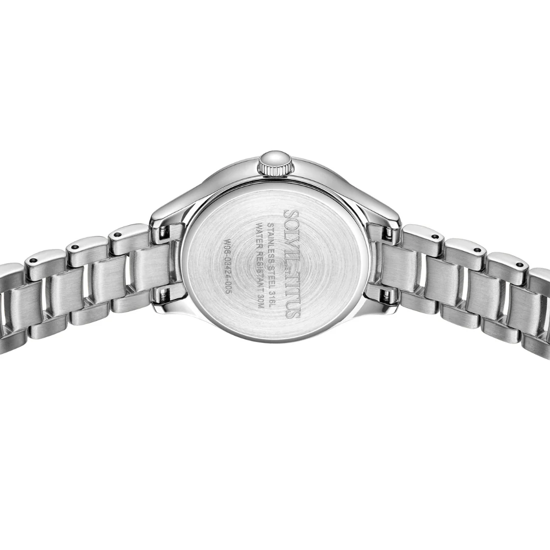 SOLVIL ET TITUS FAIR LADY W06-03424-005 3 HANDS QUARTZ WOMEN WATCH - Image 3