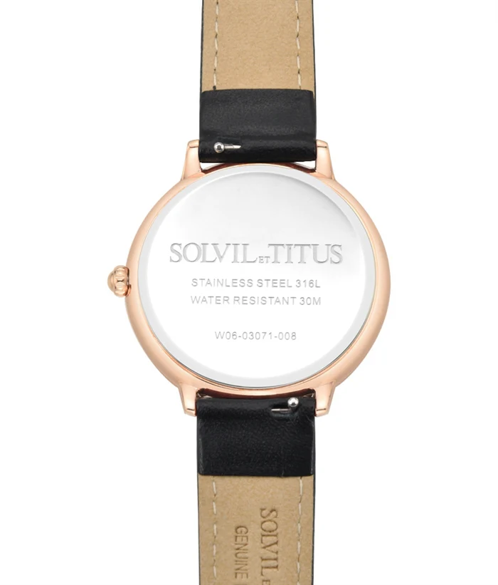 SOLVIL ET TITUS FASHIONISTA W06-03071-008 MULTI-FUNCTION QUARTZ WOMEN WATCH - Image 3