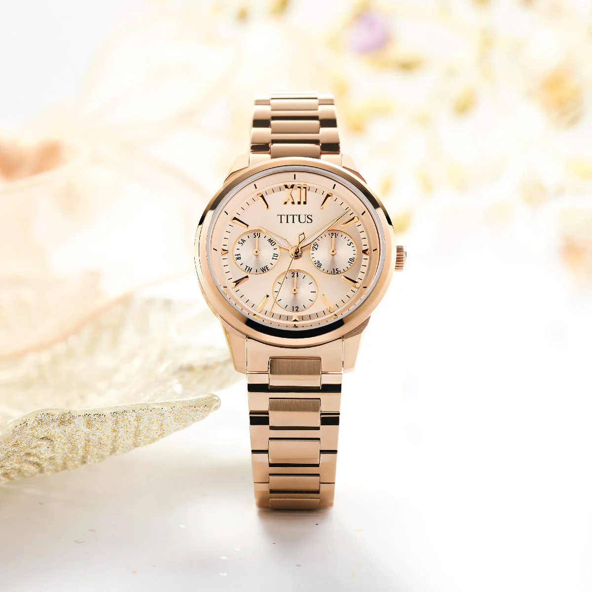 SOLVIL ET TITUS FASHIONISTA W06-03346-007 MULTI-FUNCTION QUARTZ WOMEN WATCH - Image 5