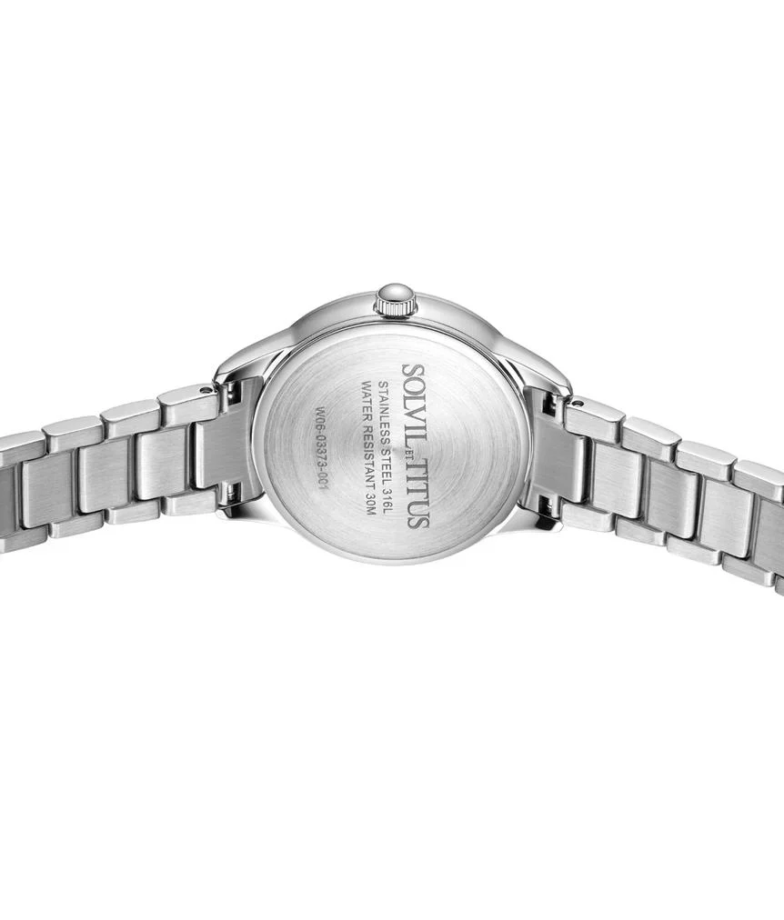 SOLVIL ET TITUS FASHIONISTA W06-03373-001 3 HANDS DATE QUARTZ WOMEN WATCH - Image 3