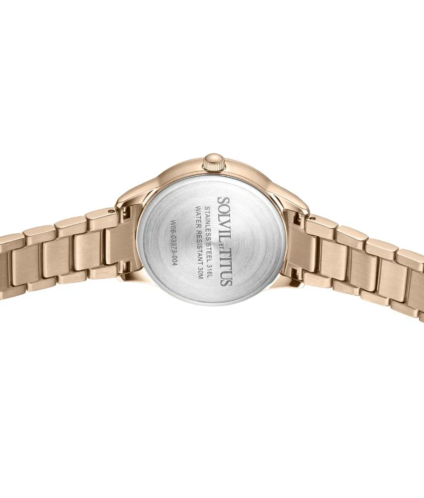 SOLVIL ET TITUS FASHIONISTA W06-03373-004 3 HANDS DATE QUARTZ WOMEN WATCH - Image 3