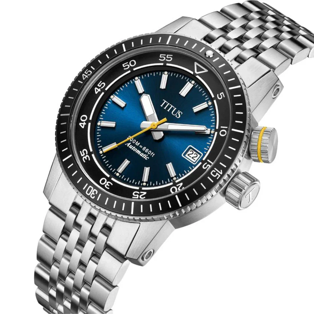 SOLVIL ET TITUS FORT W06-03340-001 3 HANDS DATE AUTOMATIC MEN WATCH - Image 2