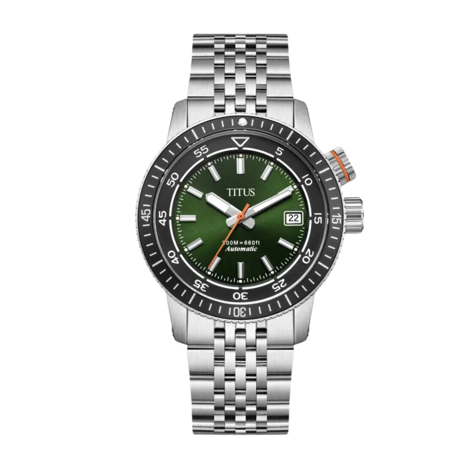 SOLVIL ET TITUS FORT W06-03340-002 3 HANDS DATE AUTOMATIC MEN WATCH