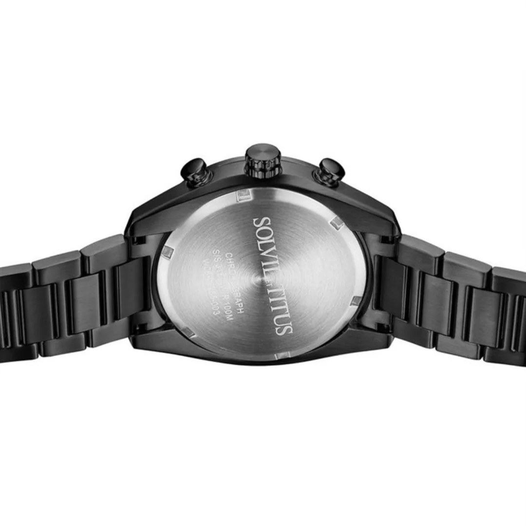 SOLVIL ET TITUS MODERNIST W06-03265-003 CHRONOGRAPH QUARTZ MEN WATCH - Image 3