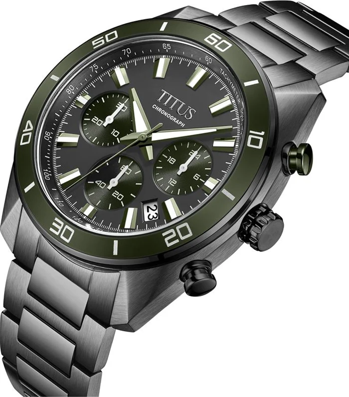 SOLVIL ET TITUS MODERNIST W06-03265-005 CHRONOGRAPH QUARTZ MEN WATCH - Image 2
