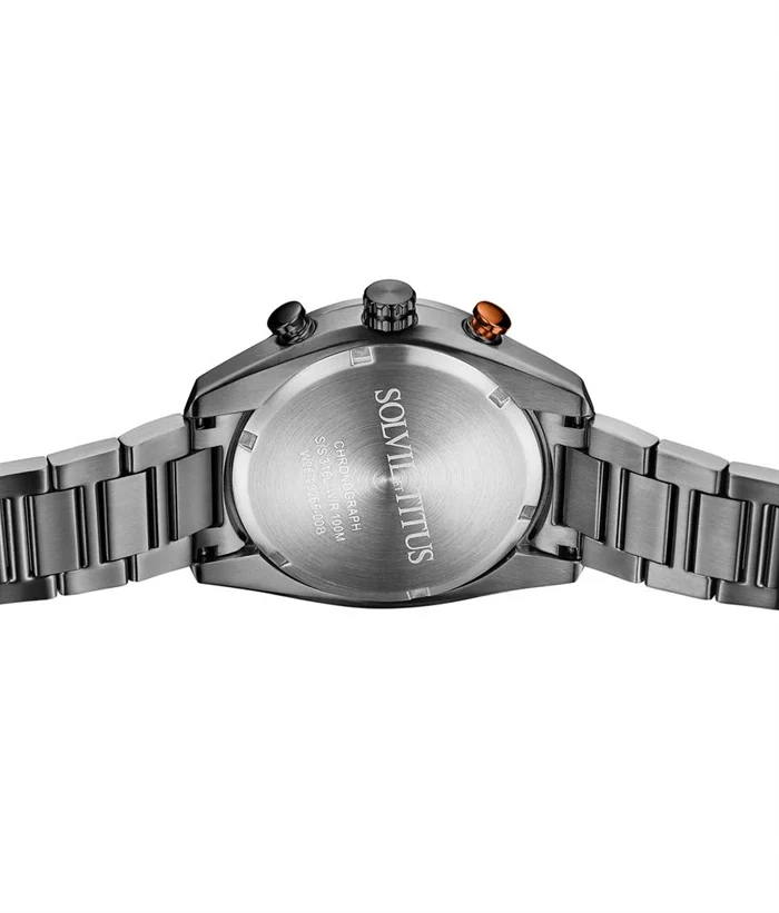 SOLVIL ET TITUS MODERNIST W06-03265-008 CHRONOGRAPH QUARTZ MEN WATCH - Image 3