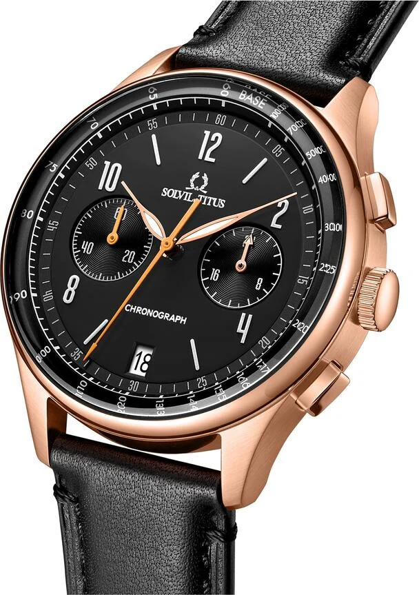 SOLVIL ET TITUS MODERNIST W06-03276-009 CHRONOGRAPH QUARTZ MEN WATCH - Image 2