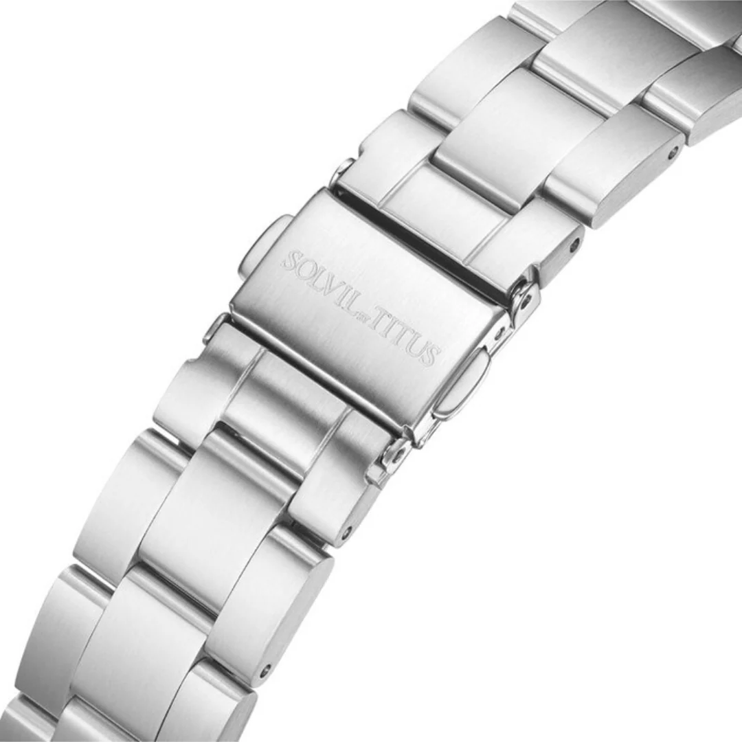 SOLVIL ET TITUS MODERNIST W06-03276-012 CHRONOGRAPH QUARTZ MEN WATCH - Image 4
