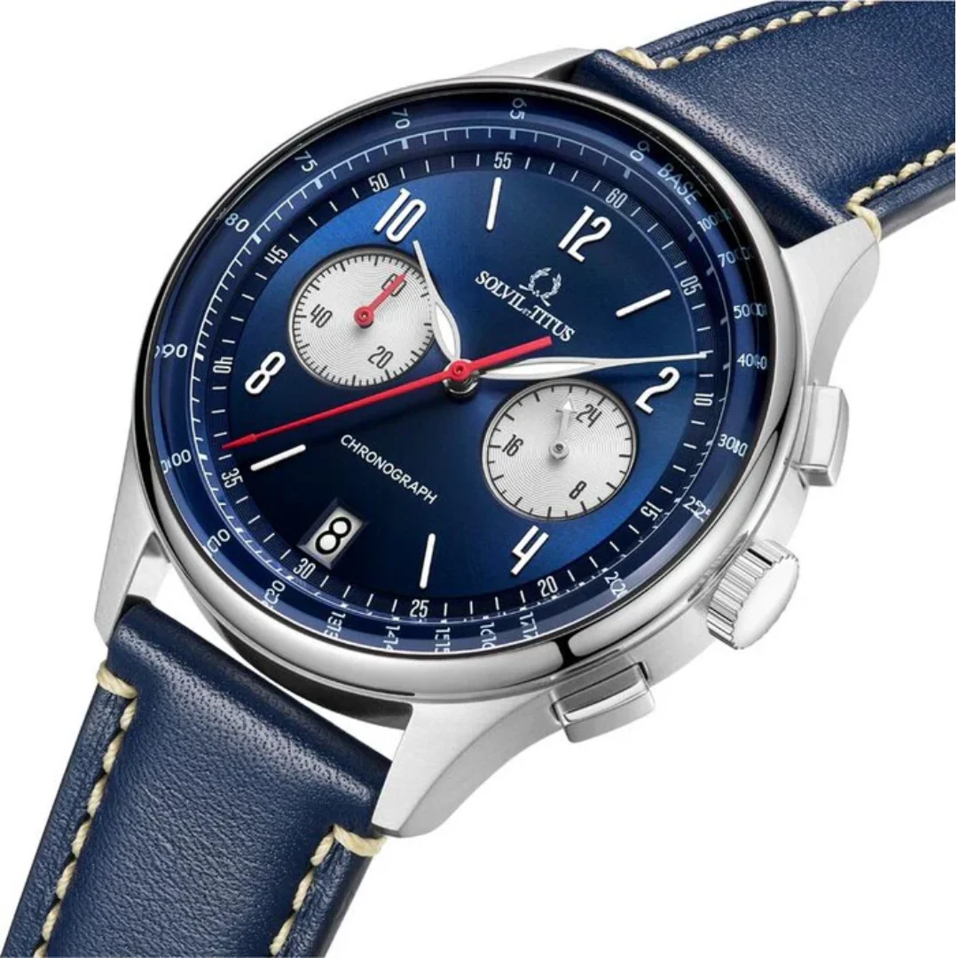 SOLVIL ET TITUS MODERNIST W06-03276-013 CHRONOGRAPH QUARTZ MEN WATCH - Image 2