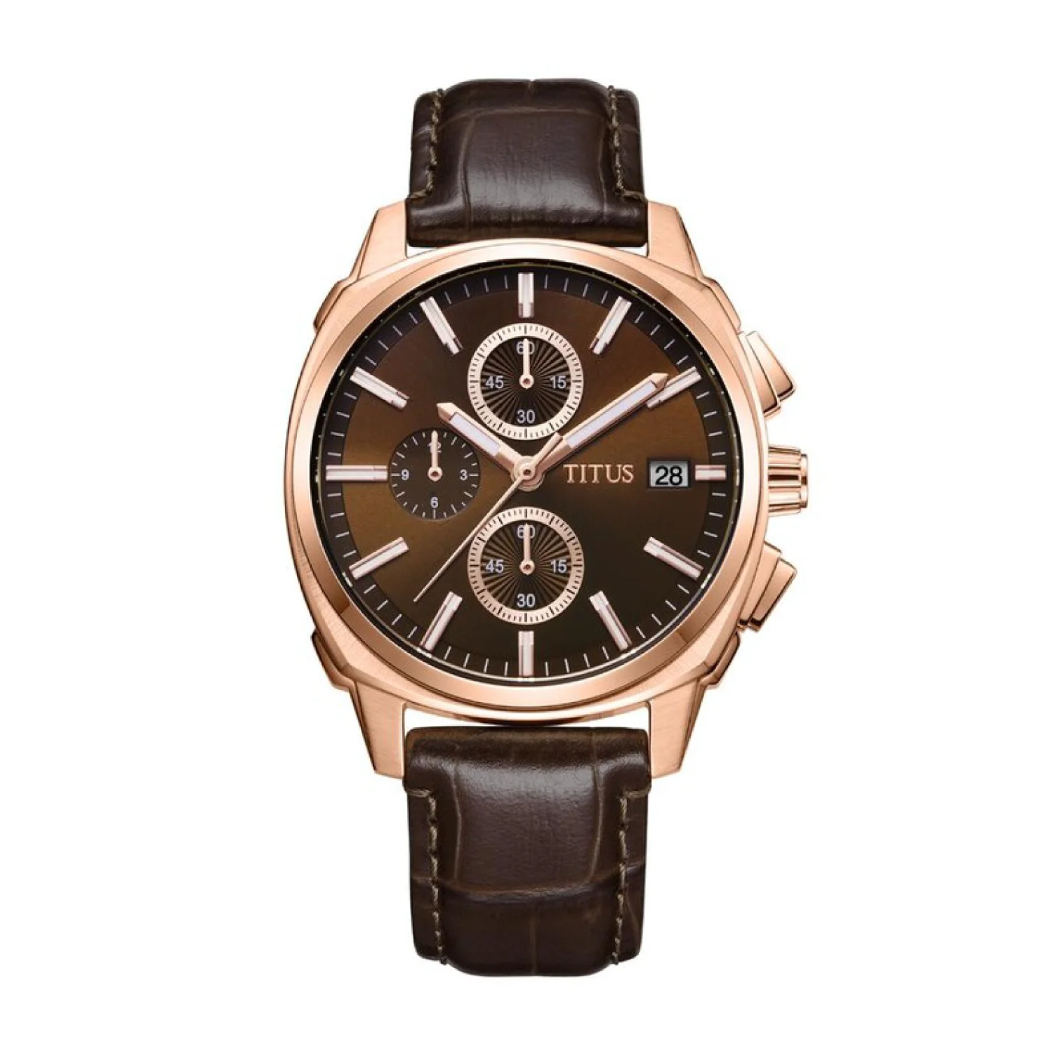 SOLVIL ET TITUS MODERNIST W06-03308-007 CHRONOGRAPH QUARTZ MEN WATCH