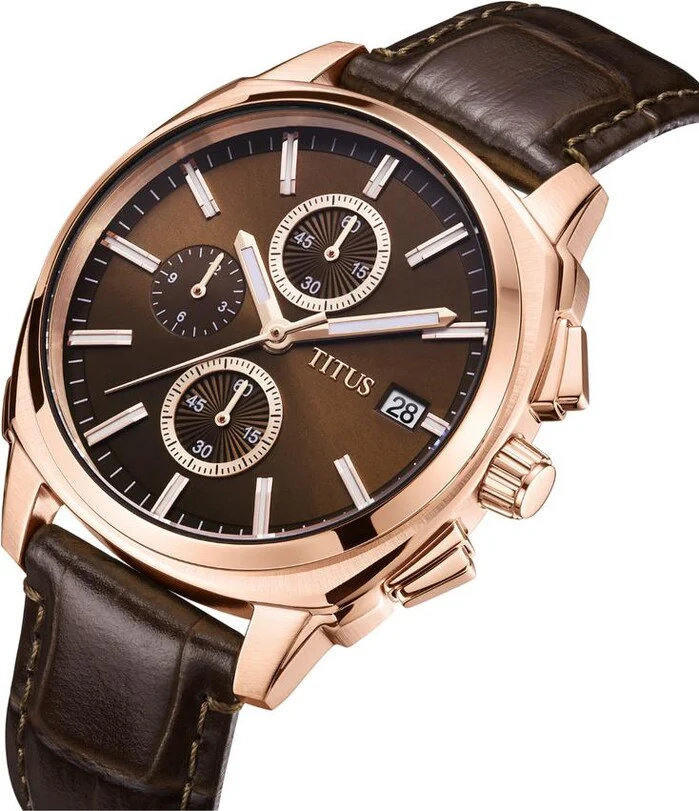 SOLVIL ET TITUS MODERNIST W06-03308-007 CHRONOGRAPH QUARTZ MEN WATCH - Image 2