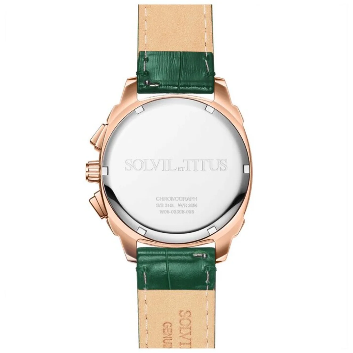 SOLVIL ET TITUS MODERNIST W06-03308-008 CHRONOGRAPH QUARTZ MEN WATCH - Image 3