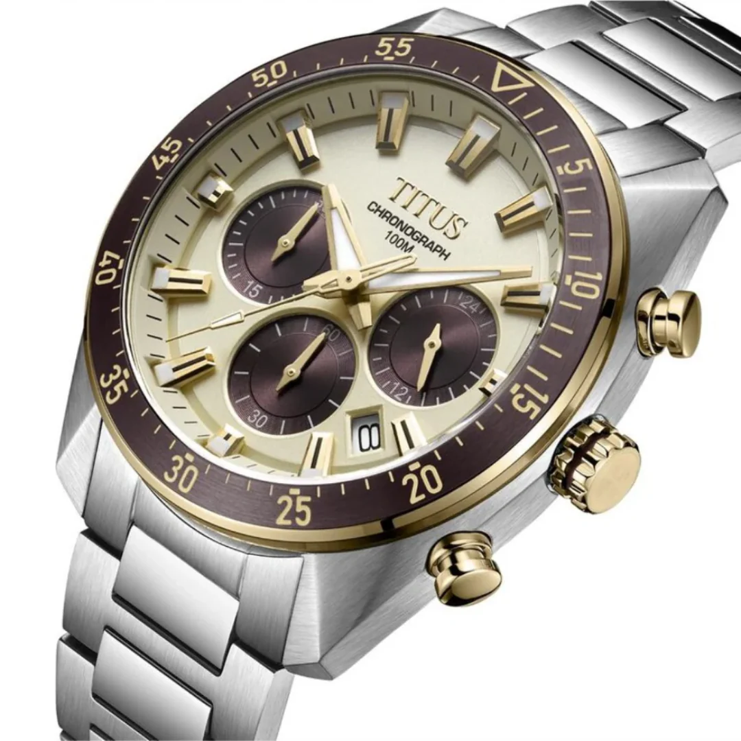 SOLVIL ET TITUS MODERNIST W06-03338-004 CHRONOGRAPH QUARTZ MEN WATCH - Image 2