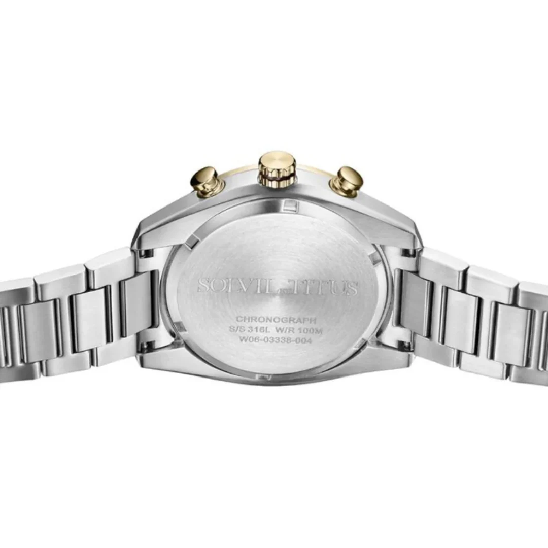 SOLVIL ET TITUS MODERNIST W06-03338-004 CHRONOGRAPH QUARTZ MEN WATCH - Image 3