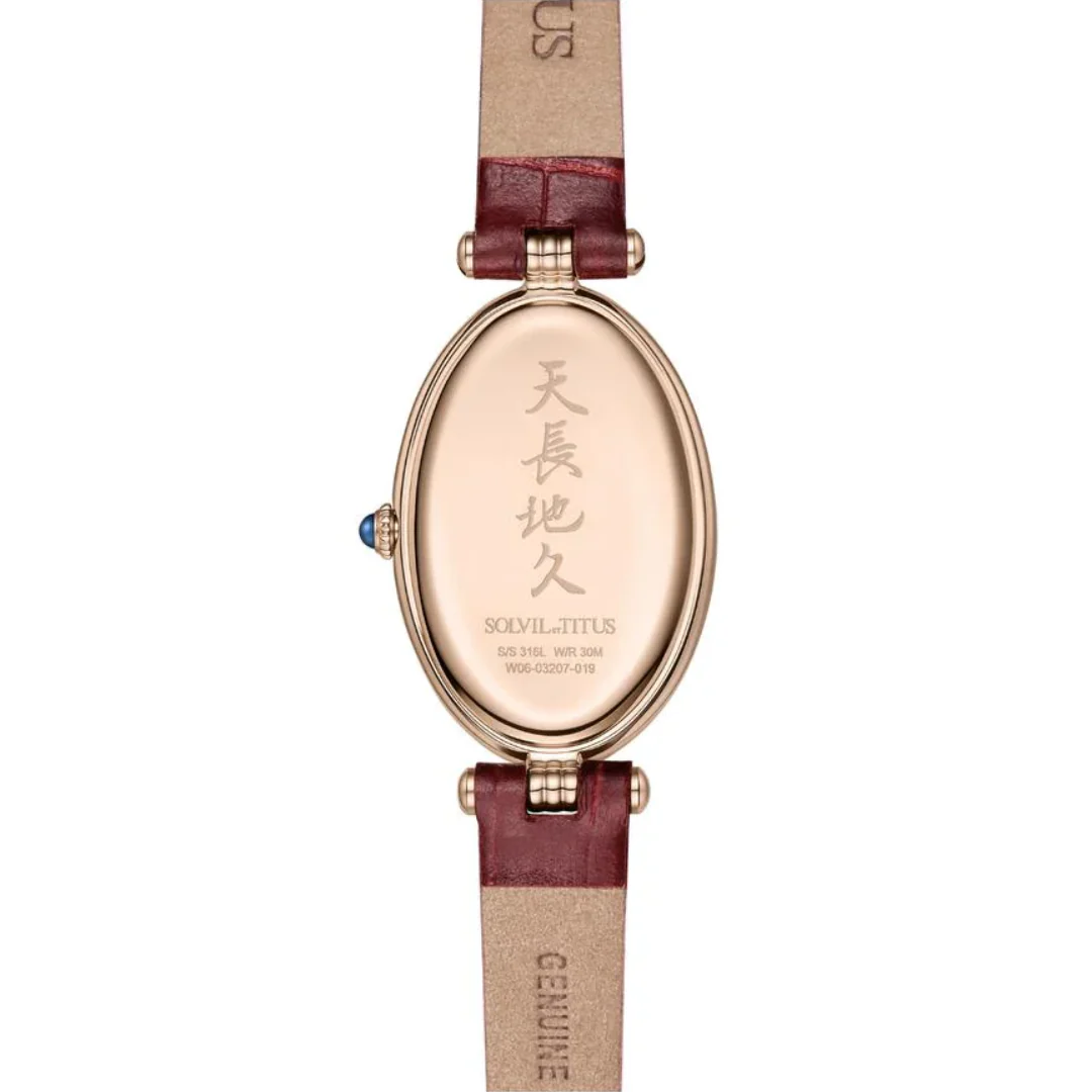 SOLVIL ET TITUS ONCE W06-03207-019 2 HANDS QUARTZ WOMEN WATCH - Image 3