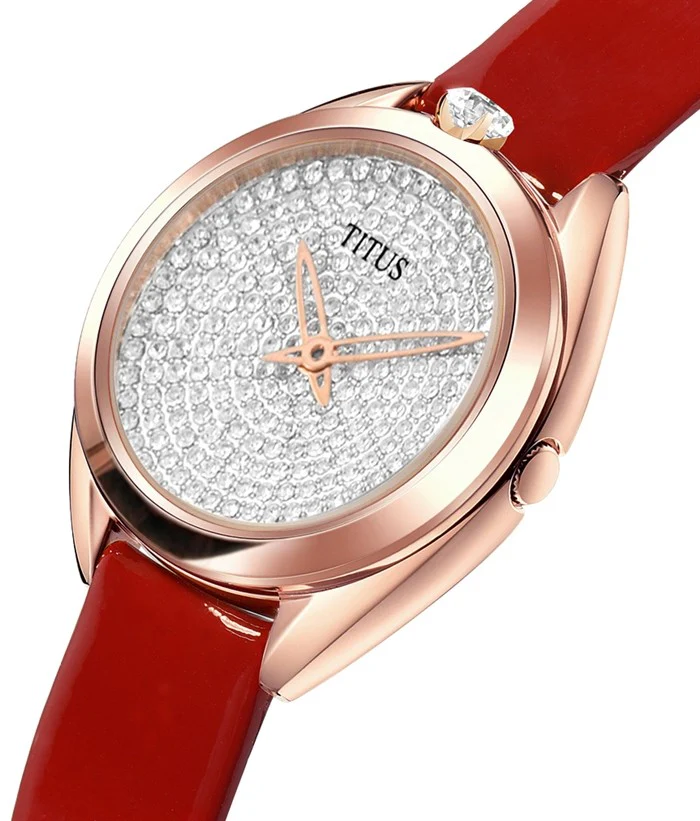 SOLVIL ET TITUS RING & KNOT W06-03260-002 2 HANDS QUARTZ WOMEN WATCH - Image 2