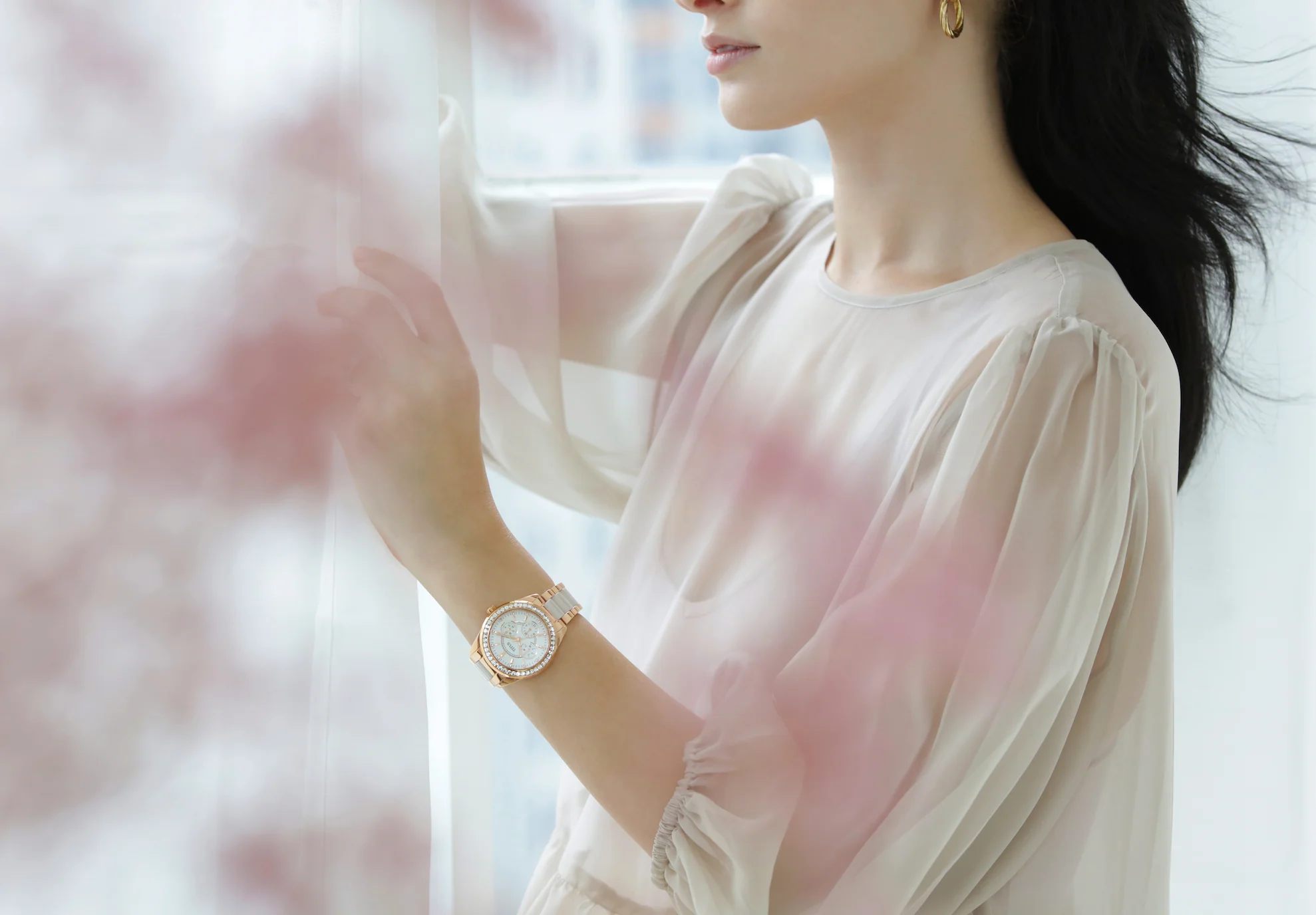 SOLVIL ET TITUS PERSE W06-02108-003 MULTI-FUNCTION QUARTZ WOMEN WATCH - Image 7