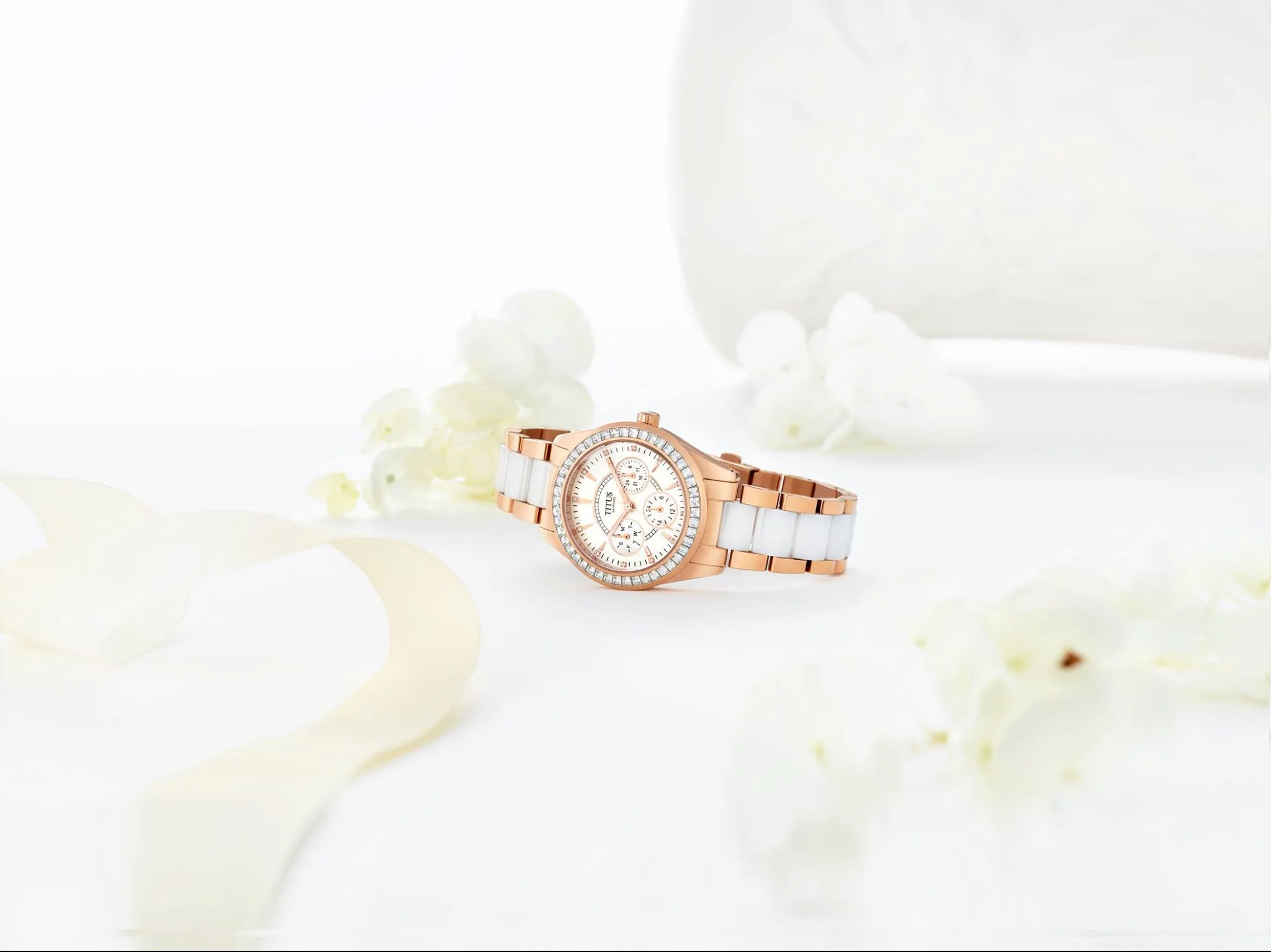 SOLVIL ET TITUS PERSE W06-02108-003 MULTI-FUNCTION QUARTZ WOMEN WATCH - Image 9