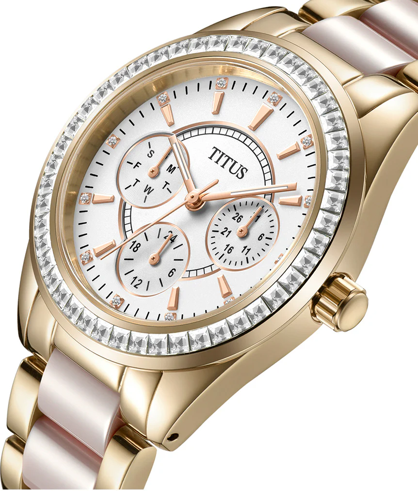 SOLVIL ET TITUS PERSE W06-02108-010 MULTI-FUNCTION QUARTZ WOMEN WATCH - Image 2