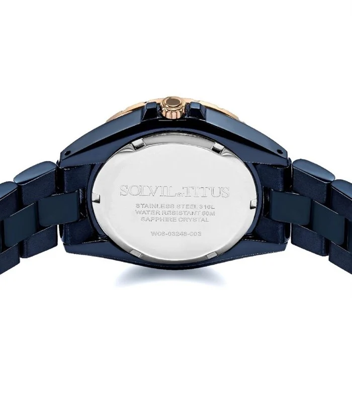 SOLVIL ET TITUS PERSE W06-03248-004 MULTI-FUNCTION QUARTZ WOMEN WATCH - Image 3