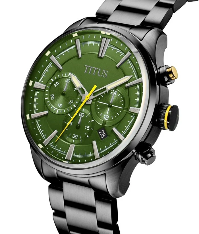 SOLVIL ET TITUS SABER W06-03082-019 CHRONOGRAPH QUARTZ MEN WATCH - Image 2