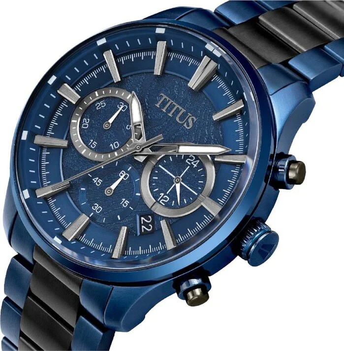SOLVIL ET TITUS SABER W06-03082-029 CHRONOGRAPH QUARTZ MEN WATCH - Image 2