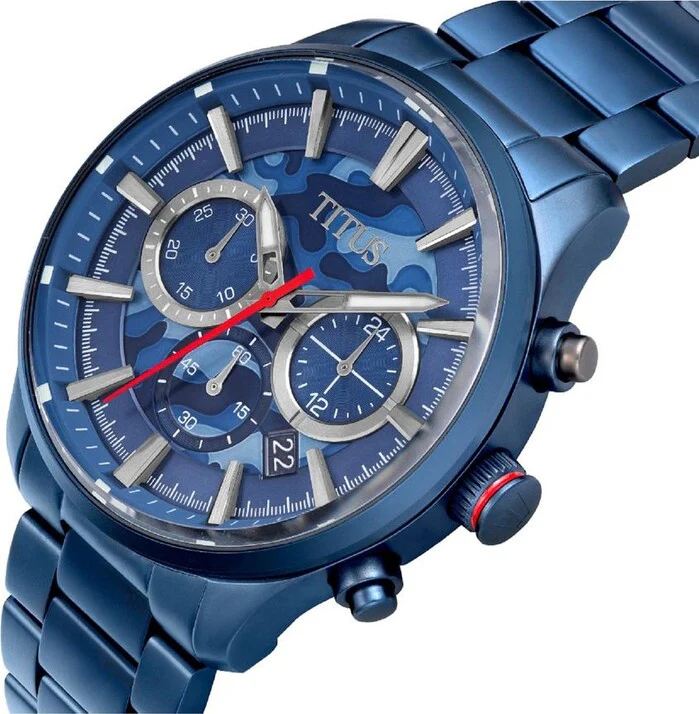 SOLVIL ET TITUS SABER W06-03082-032 CHRONOGRAPH QUARTZ MEN WATCH - Image 2