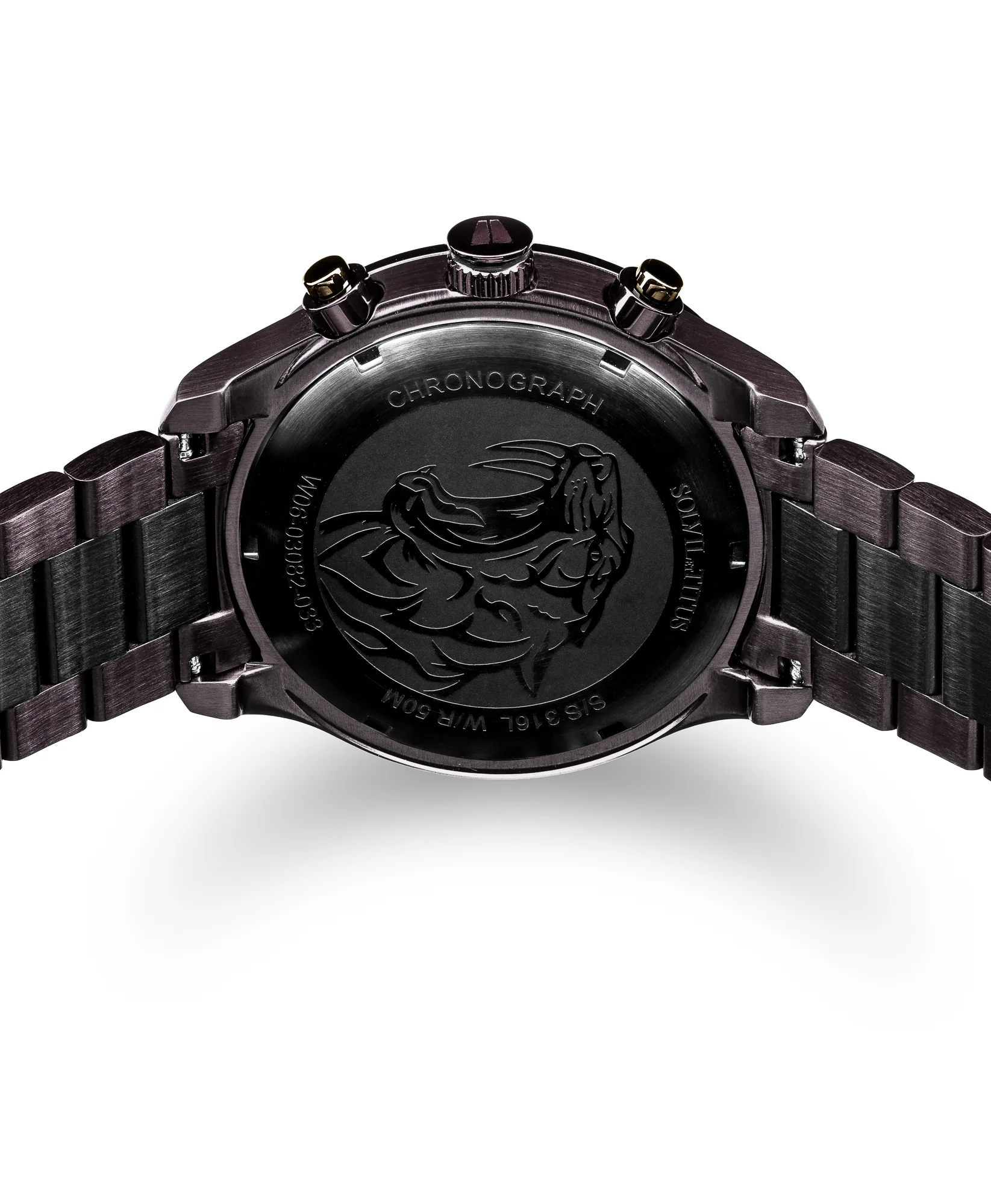 SOLVIL ET TITUS SABER W06-03082-033 CHRONOGRAPH QUARTZ MEN WATCH - Image 3